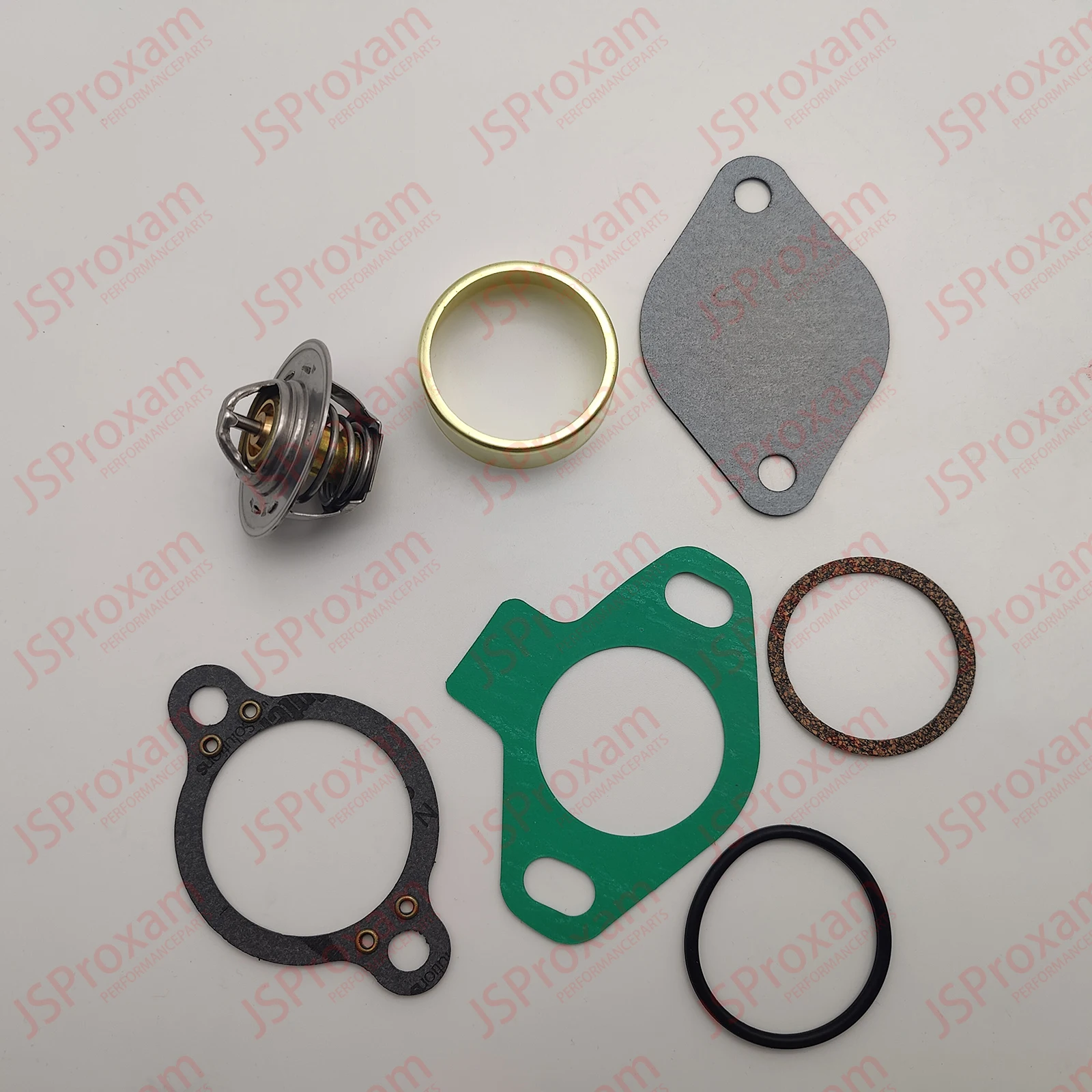 Substitui adequado para Mercruiser 5.0L 5.7L 7.4L V8 140 °   Kit termostato 1983-95 807252 Q4 807252 T4 23-47508T 75-03948 18-3668 9-43150