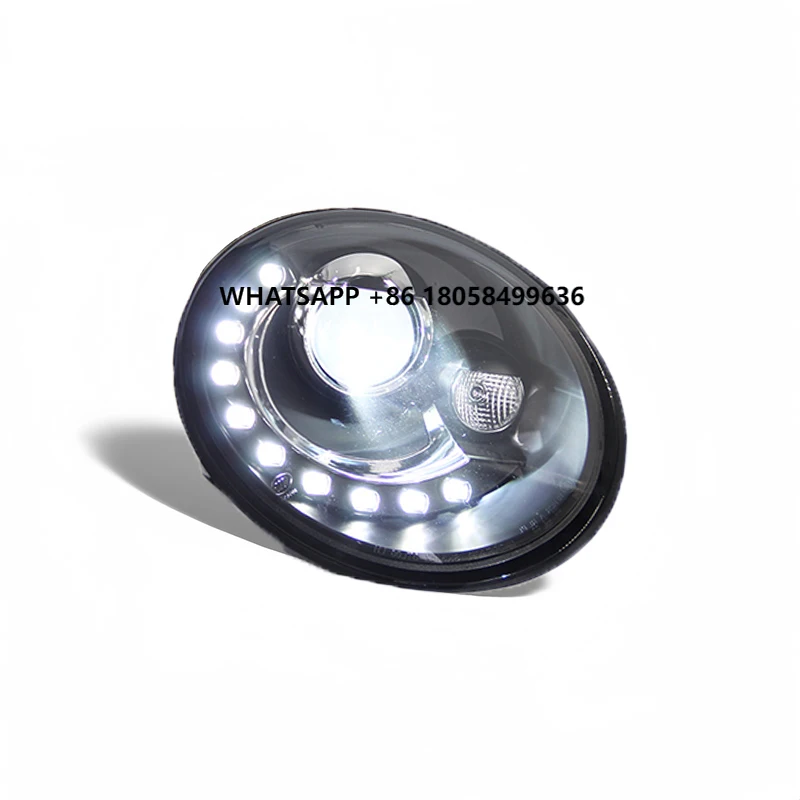 

Car Led Head Lamp for VW Beetle Headlight 1998-2012 Beetle LED Headlight DRL Hid Head Lamp Brand Sonar Bi Xenon Beam Accessories