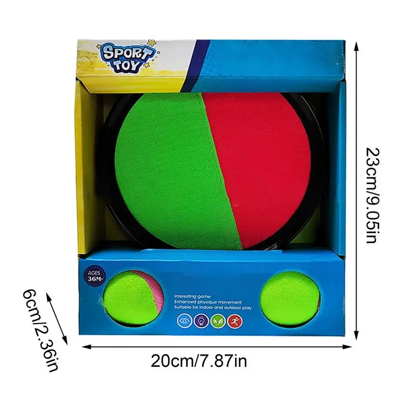 Wurf- und Fangballspiel, Strandspielzeug, klebriges Sportspielzeug, Ausrüstung, Eltern-Kind-Interaktion für Spielaktivitäten, Spielplatz, Hinterhof