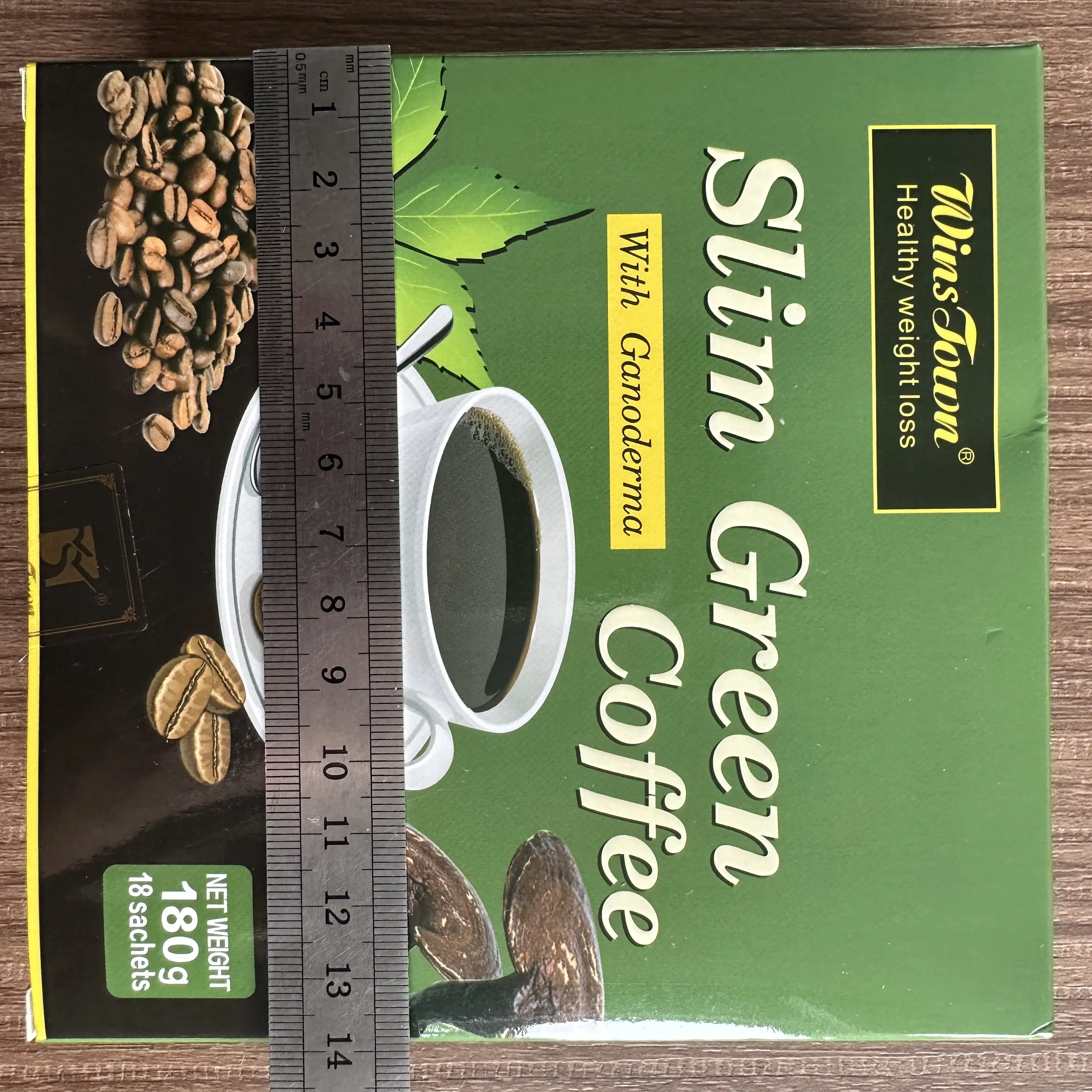 ホットセール18個入り/箱 スリミンググリーンコーヒー カス - Coffee Tea Weight Loss のレビューと価格
