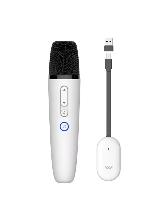 T1-테슬라 Car Karaoke Microphone, 테슬라 Rechargeable Caraoke Mic with USB-A & USB-C Receiver, Plug to Use，No Need Pair - Image 7