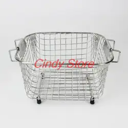 1PC Stainless Steel Mesh Basket Ultrasonic for SUS304 Stainless Steel ultrasonic cleaner mesh basket