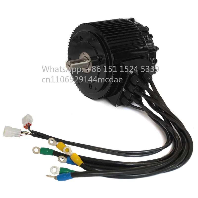 for Jinma 10KW BLDC PMSM Motor for Electric Motorcycle Car Kart Bicycle 48V 72V IP65 Waterproof High Efficiency Brushless