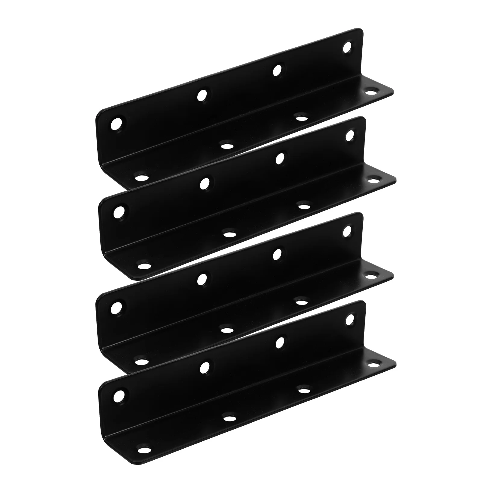 

4Pcs Heavy Duty Metal Shelf Bracket L Brackets Small Right Angle Corner Bracket Practical Shelf Support Cabinet Furniture Brace