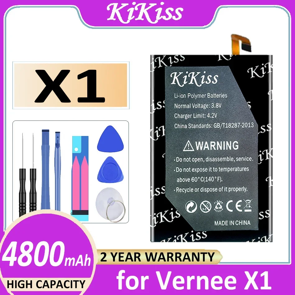 

Battery 4800mAh for Vernee X1 Bateria