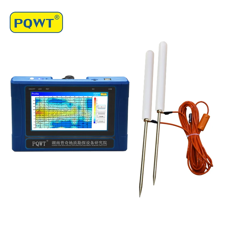 PQWT TC500 High Accuracy Finding Under Water Detector Underground Finder 500m Geophysic Equipment