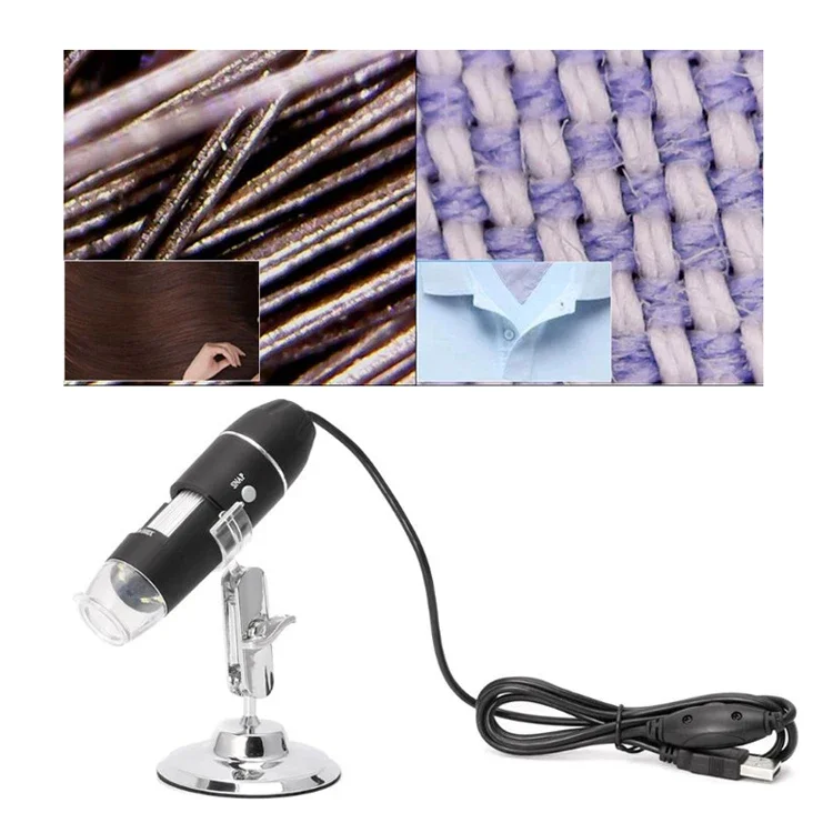 

500x Hd Digital Industrial Beauty Magnifier Handheld Usb Electron Microscope Camera