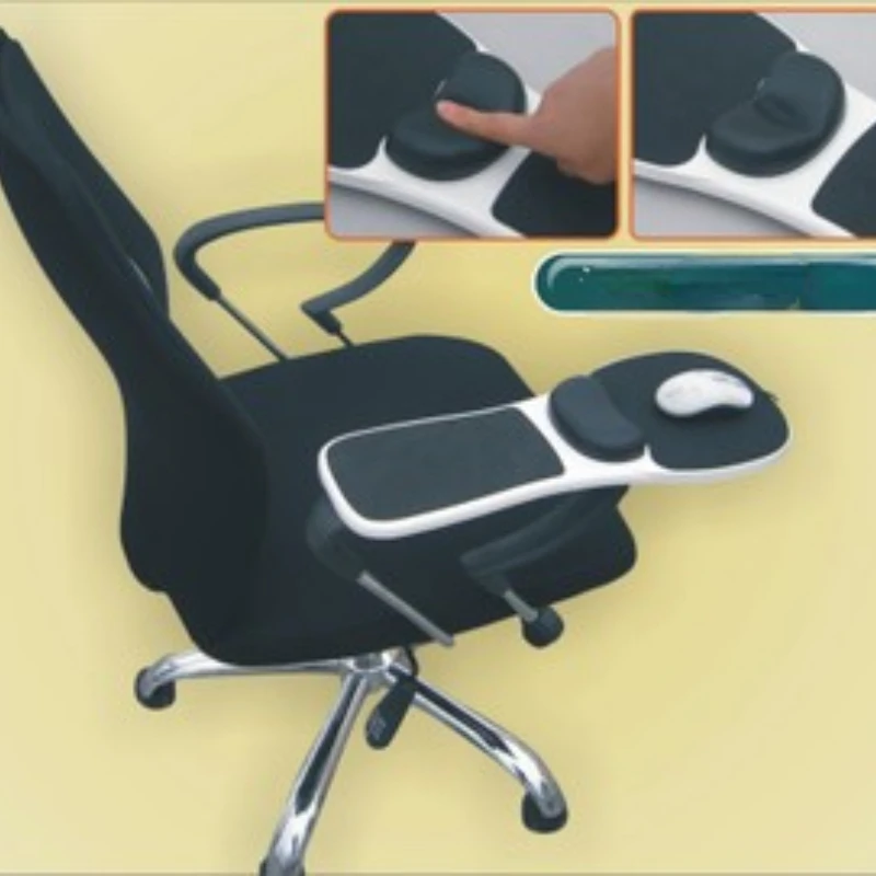 Memory Foam Wrist Rest for Keyboard and Mouse with Creative Chair Attachment Feature