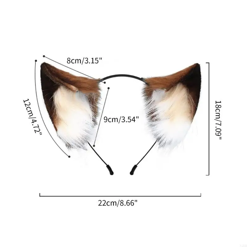 Zoete Kat Oor Hoofdband Vrouw Studenten Cosplay Anime Karakter Haarband Kat Oor Hoofdbanden Pluche Kerst Haar Hoepel
