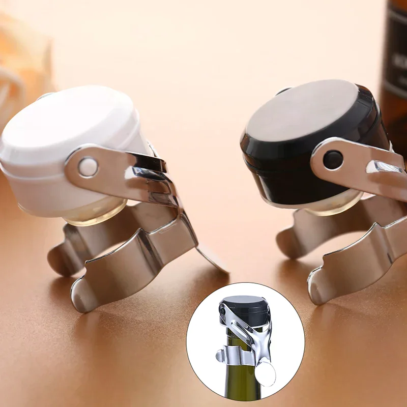 1pcs  Champagne Stopper Bottle Sealer For Champagne Sparkling Wine With A Built-In Pressure Pump