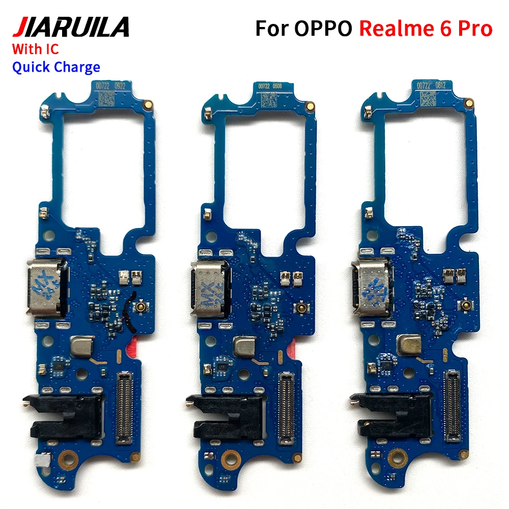 USB 충전 포트 보드 플렉스 케이블 상단, Oppo A74 A95 A97 5G Realme 6 Pro 8 Reno 6 Lite 8S C11 2021 c21Y C25Y C33 C55, 10PCs