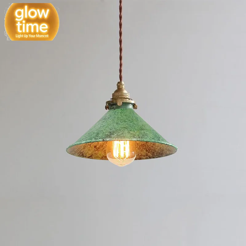 American Countryside Retro Industrial Pendant Lamp Iron Rust Loft Restaurant Kitchen Chandelier Coffee Shop Bar Decor Droplight