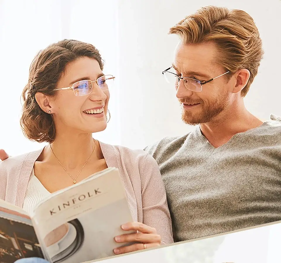 2026 Progressive multifokale Lesebrille für Herren, photochrome Anti-Glare-Brille gegen Hyperopie, ultraleichter Metallrahmen +1,0 bis +3 – Detail 3