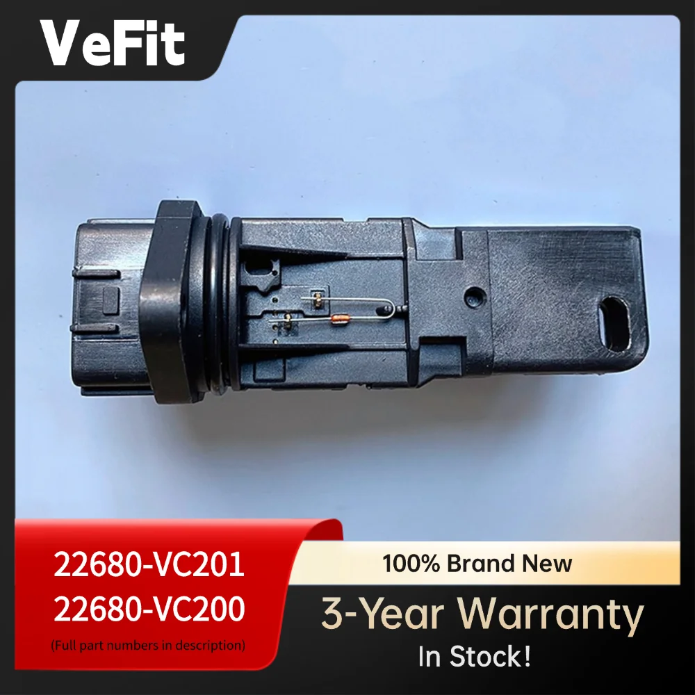 

Датчик массового расхода воздуха MAF 22680-VC201 22680-VC200 22680-VC210 для Nissan Patrol Y61 4.8L TB48DE Engine GU 2001-2005