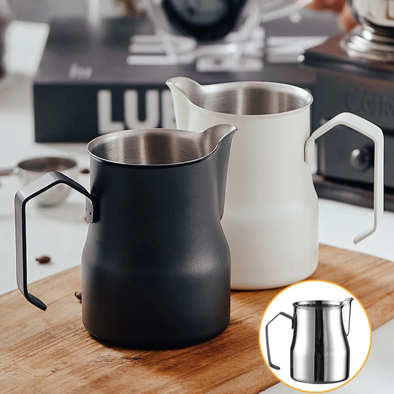 

350 мл 500 мл турбо-кувшин для вспенивания молока, кувшины для пропаривания, профессиональный пенообразователь для крема, бариста, ремесло, эспрессо, латте, художественный кувшин