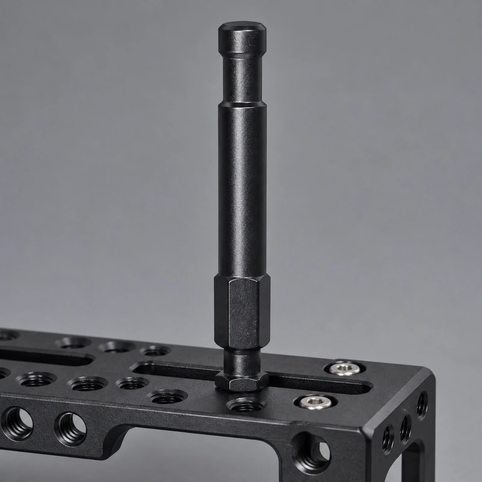Hexagonal Extension Rod Connector Sturdy Hexagonal-Tail Extension Connector Camera Accessory Anti-Rust Extender Tube