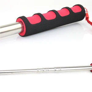 1,2 m/2m/2,5 Meter Teleskop Mast Teleskope Flag -Pole für das Unterrichten von Reiseleiter Flagstaff Zufällige Farbe 8 Hauptverkaufssignalzeichen - №7