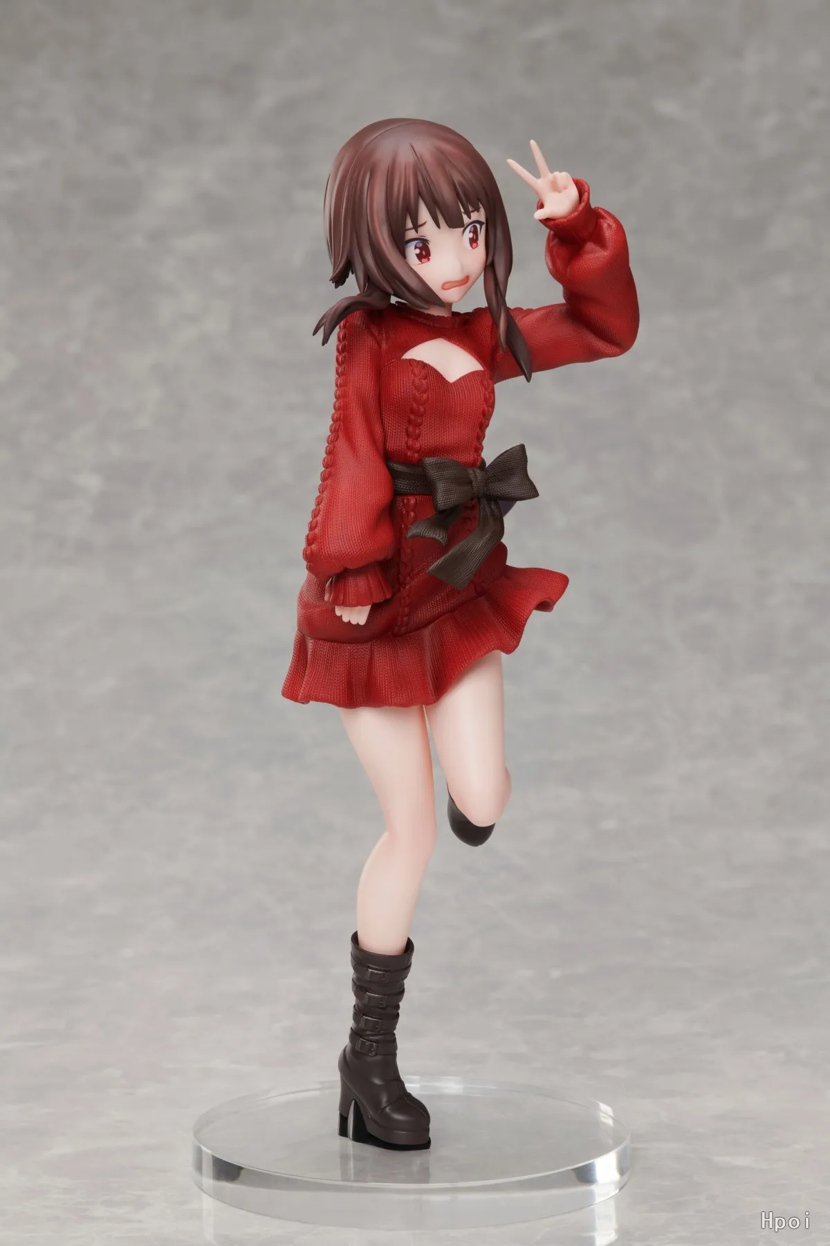 Original ElCOCO God's Blessing on This Wonderful World Megumin Aqua PVC Ornament Collection Model Anime Gift Figures Toys