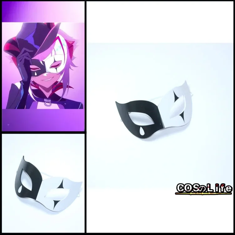 

W Arknights Thief Joker Mask Cosplay Props Halloween Christmas Fancy Party Costumes Accessories