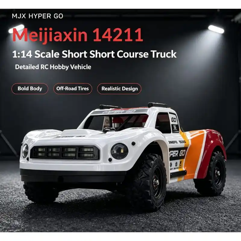 Mjx Hyper Go 14211 1:14 Brushless 4wd Rc Short Course Truck Off-Road Racing Drift Car