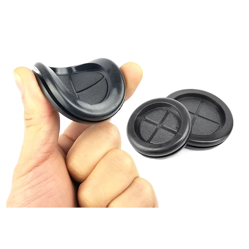 10pcs Rubber Hole Plug 12-110mm PVC Sealing Plug Dustproof Double-sided Protection Ring 16mm 20mm 25mm Box Seal Plug