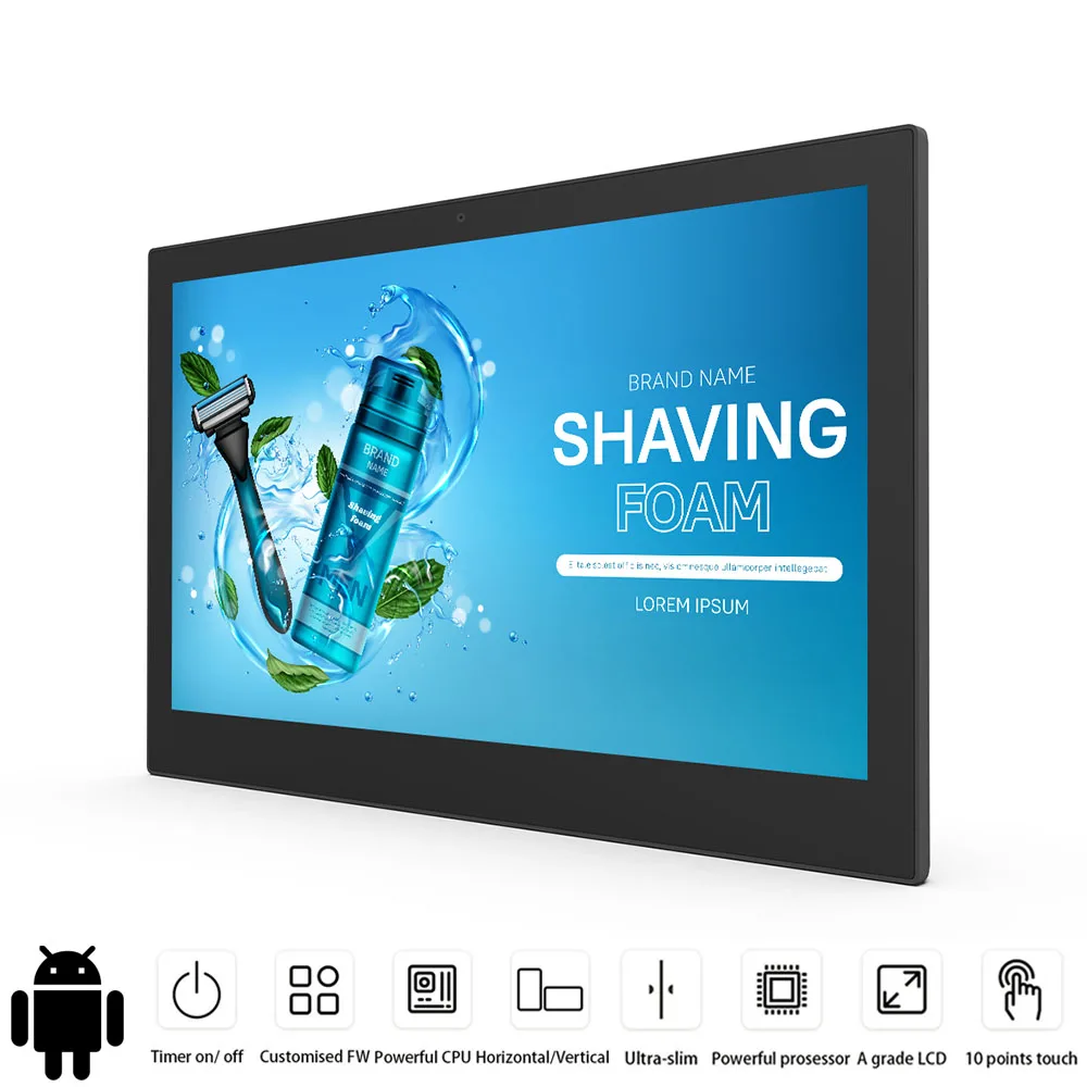 14 Inch Android Tất Cả Trong Một Máy Tính/Màn Hình Tương Tác Thông/Thông Minh Đầu Karaoke (10 Điểm Cảm Ứng, 1920*1080, IPS, HDMI, Wifi, RJ45, Bluetooth)