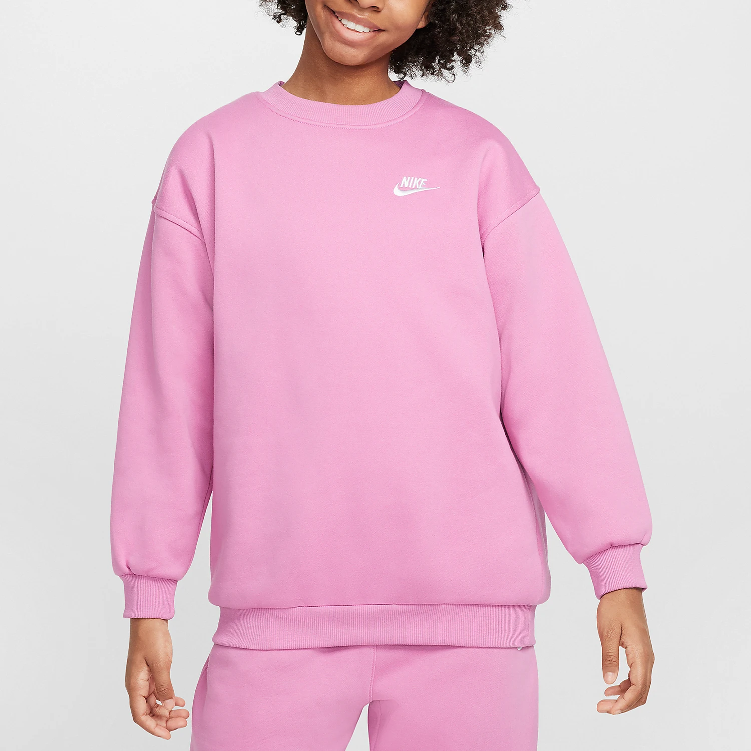 

Nike Official Authentic Winter New Style Big Kids' Training Casual Round-Neck Sweatshirt FD2923-646