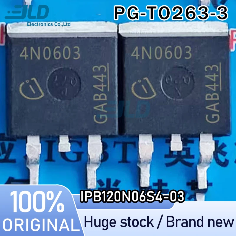 (10 قطعة/الوحدة) IPB120N06S4-03 100% إلكترونيات جديدة PG-TO263-3 شرائح احترافية وقفة واحدة طلب مخزون مناسب Elektronik