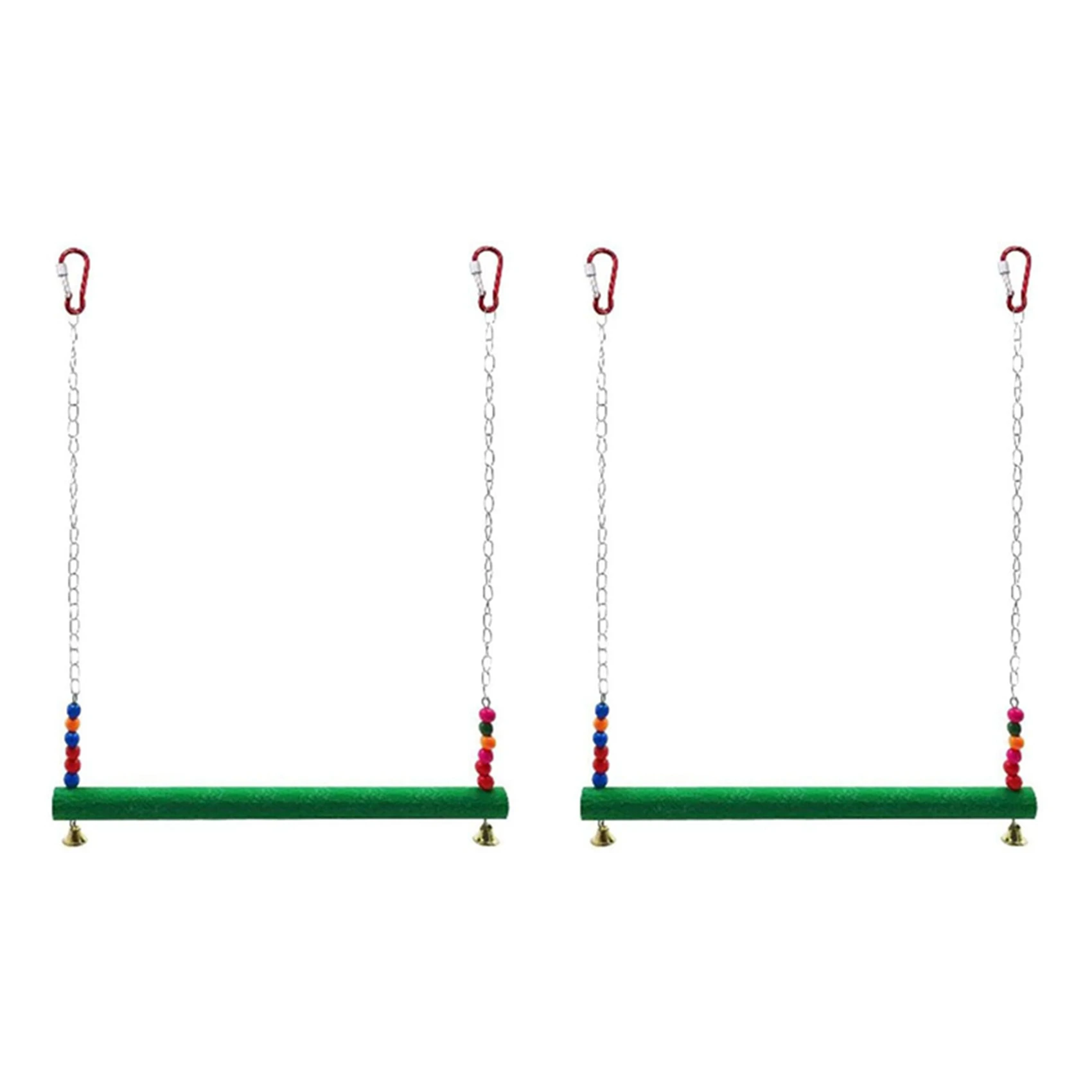 BAAJ-2X Chicken Swing Chicken Chicken For Hens Bird Parrot Macaw Hens Swing Ladder For Hens Bird Parrot Trainning
