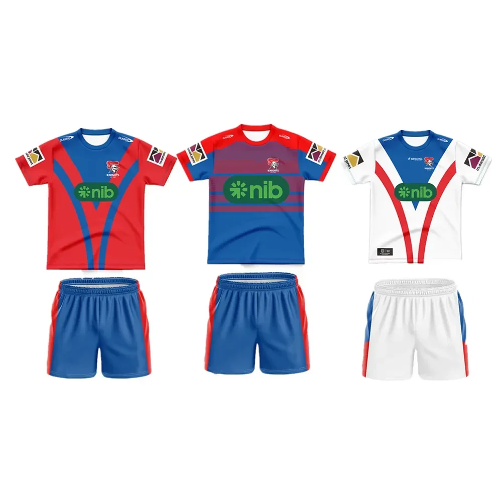 

2024 Knights Kids Kit Home / Away Rugby Jersey Size:16-26 （Print Custom Name Number