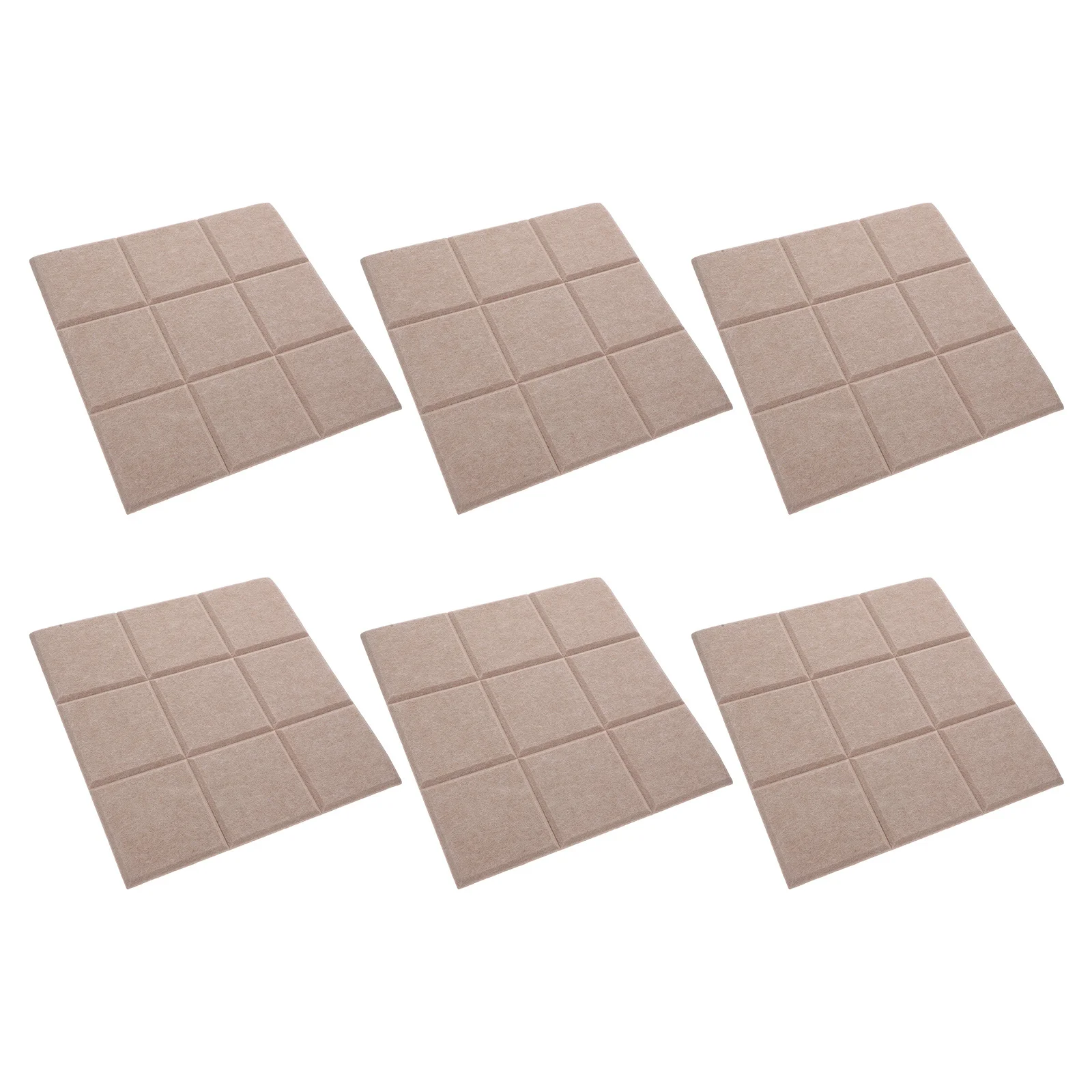 

6Pcs Self Adhesive Felt Bulletin Board Tiles for Wall Photo Display Memo Board Home Office Decoration Felt Boards