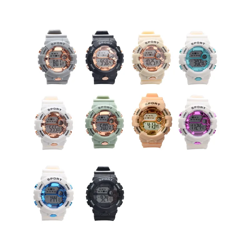 Brand Digital Women Student Watch 30m Waterproof Wristwatch LED Clock Sport Watch Male Big Watches Men Relogios Masculino