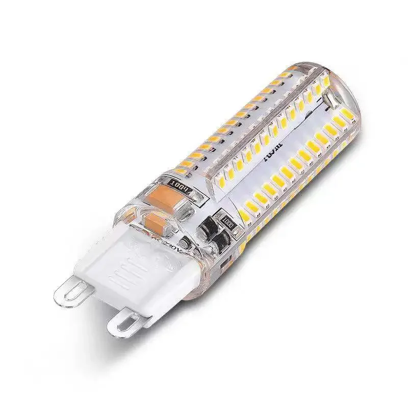 새로운 도착 AC220V 230V G9 자료 12w 10w 9w 7w LED G9 전구 램프 LED 96 64 LED SMD 3014 전구 슈퍼 밝은 따뜻한 감기