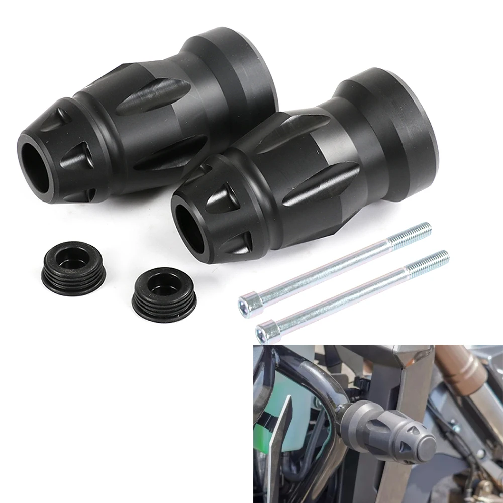 Motorcycle Bumper Anti-Drop Guard Rod Protective Glue For ZONTES ZT G1-125 U1-125 Z2-125 U1-155 U1-150 KD150-G1-U1