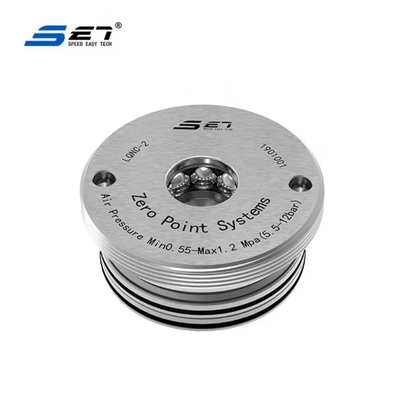 LQNC-2 Automatic Quick Change Locator Thread Embedded Mounting Zero Point Positioner for CNC Lathe Milling Machines