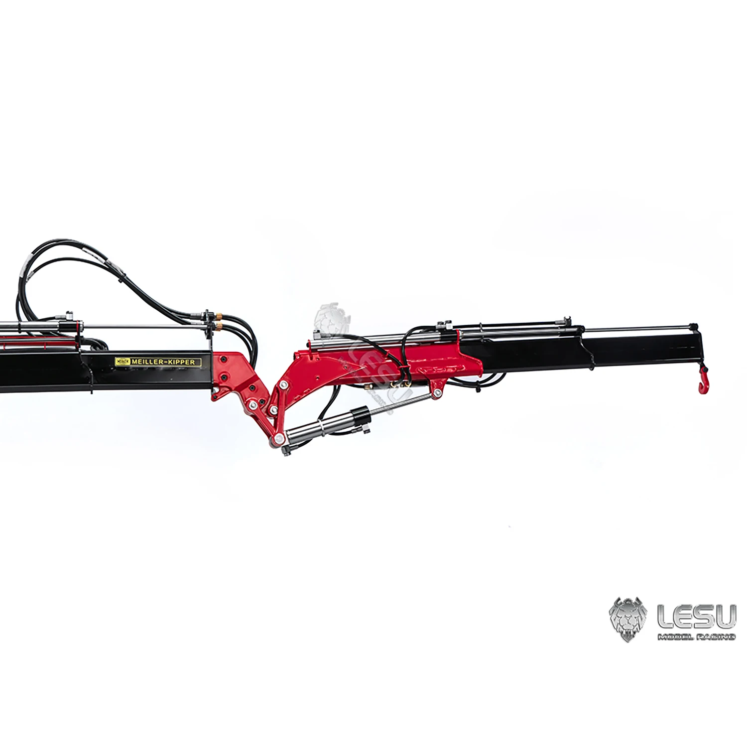 

In Stock LESU Metal Crane Boom Fly Jib Arm Spare Part for 1/14 Hydraulic RC Crane Truck KIT Unpainted Unassembled DIY Model