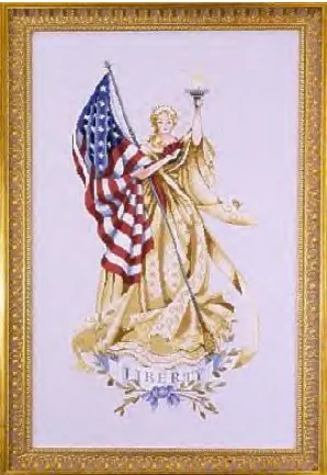 

Cross stitch Kit 14CT 18CT 25CT Cross Stitch DIY Embroidery Set DMC Threads Craft MD 62 Fairy of America 41-72