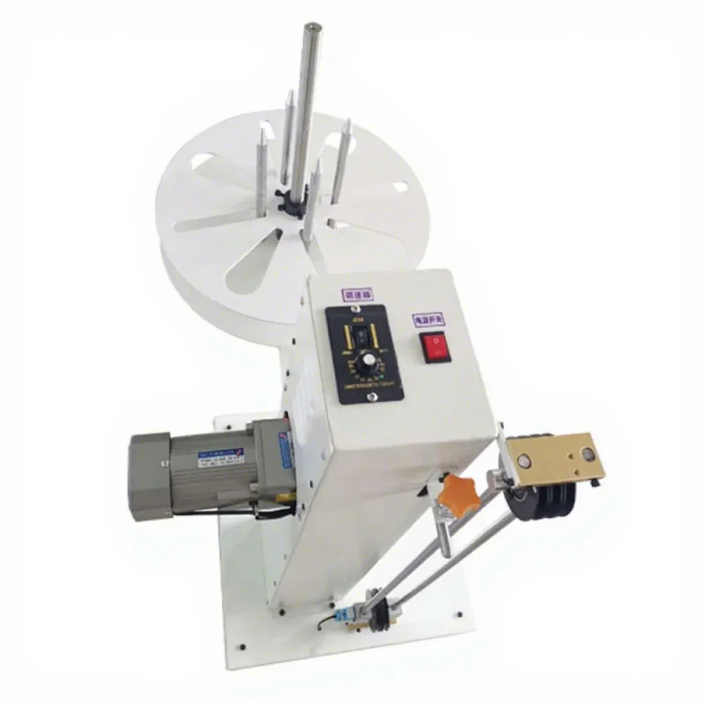 JCW-WP01 15kg Automatic Cable Trough Feeder 120W Multi-purpose Wire Spooling Machine