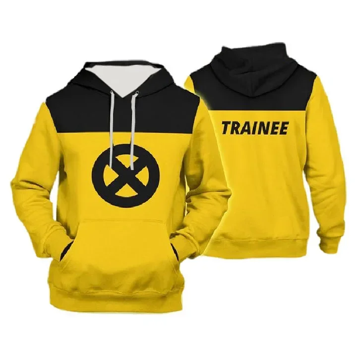 ولفيرين ديدبول مارفل ثلاثية الأبعاد طباعة الرياضة الرجال هوديي في الهواء الطلق الشارع فضفاض Harajuku الخريف الشتاء طويلة الأكمام الدافئة البلوز #5