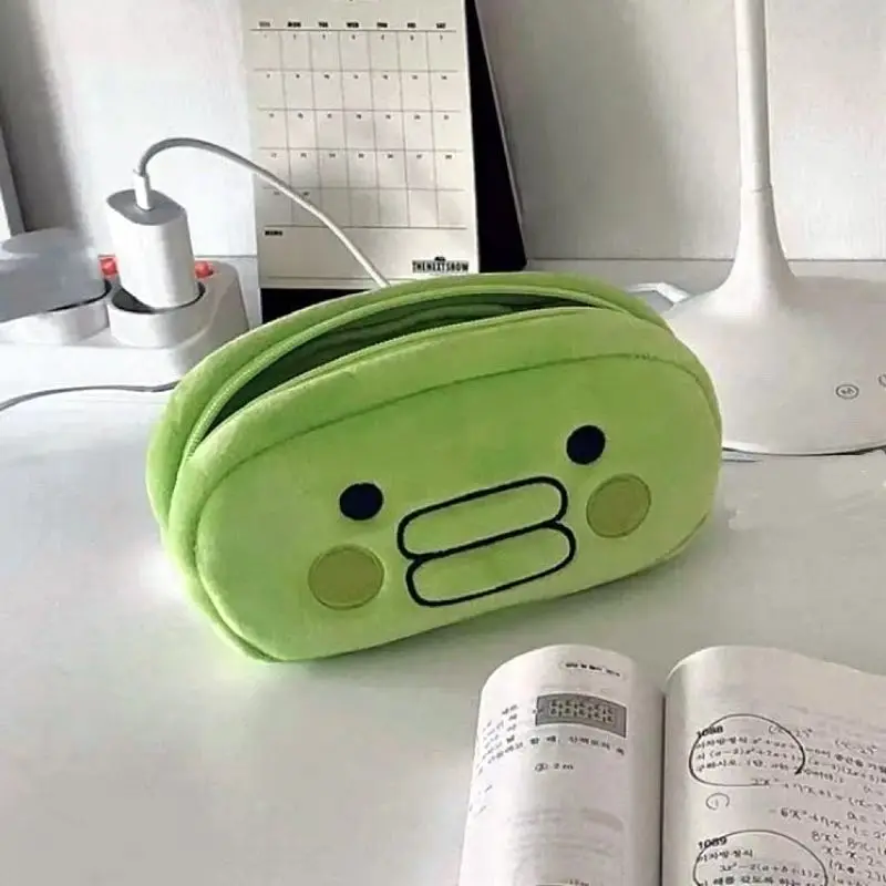 Hot Sale Tamagotchi Bag Pen Cute Mametchi Kuchipatchi Large Capacity Storage Bag For Makeup Stationery Cute Anime Periphery Gift