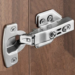 Stainless Steel Hydraulic Hinges Damper Buffer Soft Close Home Kitchen Cabinet Cupboard Door Furniture Hardware