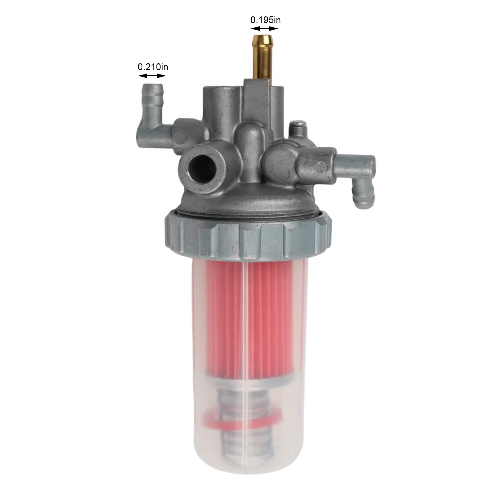 Fuel Filter For Tractors Glass Fiber Filter AM876411 Filter Compatible With 3TNE74 Compatible With 3TNV76 Continuous Operation