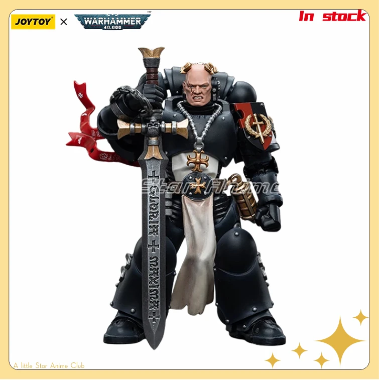 

Оригинальная фигурка JOYTOY 1/18 Warhammer 40000, Черные тамплиеры, чемпионат императора, Месть Базарда