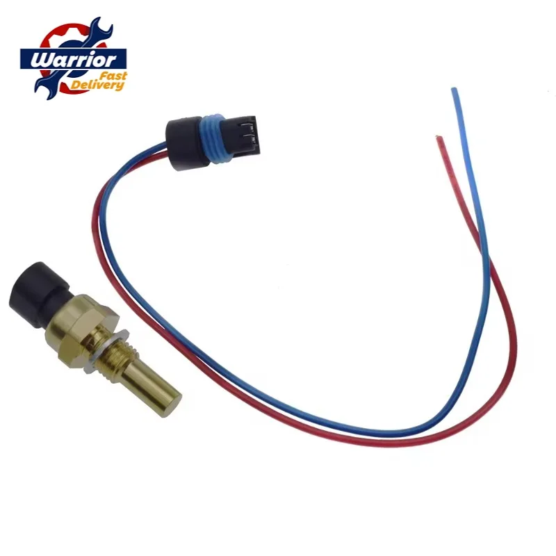 New Engine Coolant Temperature Sensor W/Connector Kit for Buick Cadillac Chevrolet TX89 15326388 15369305 12608814