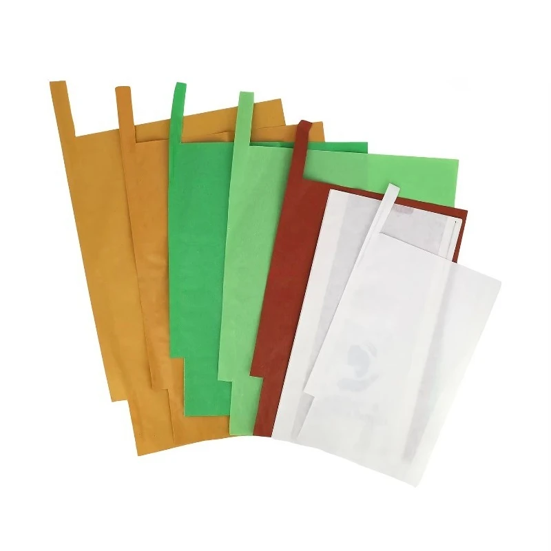 Fruit Growing Paper Bag Maker Machine Double Layer Mango Cover Pouch Auto Wire Feeding Bag Width 320mm OEM Customized