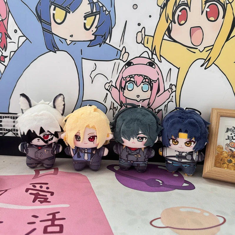 

Zenless Zone Zero Hugo Vlad Lighter Von Lycaon Asaba Harumasa Mascot Costume Plush 10cm Doll for Cosplay Events Pendant Keychain