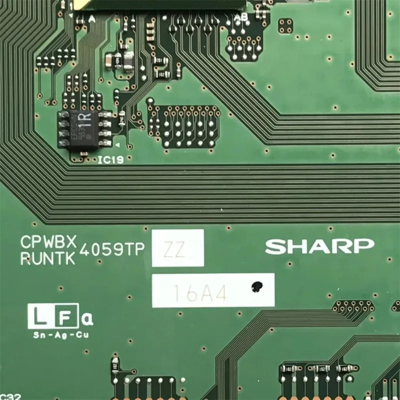 CPWBX4059TP RUNTK4059TP Logic Card สําหรับทีวีอุปกรณ์เดิม T CON Board LCD