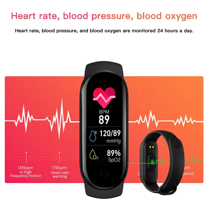 Kids Smartwatch Children Sports Fitness Watches for Boys Girls Waterproof Heart Rate Monitor Clock Child Smart Watch Gifts