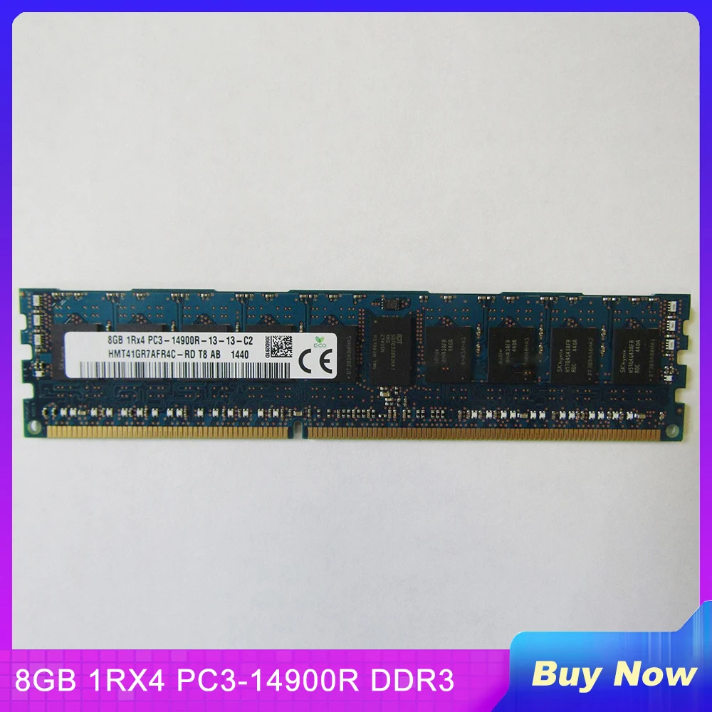 

1 PCS Memory For SK Hynix RAM 8G 8GB 1RX4 PC3-14900R DDR3 1866 REG ECC