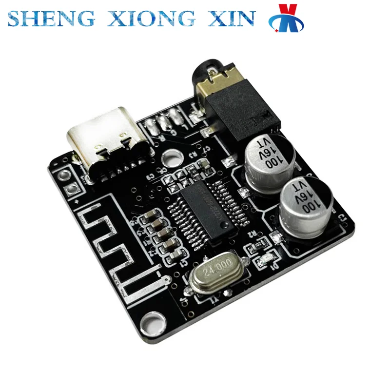 

5pcs/Lot DIY Bluetooth Audio Receiver Module Type-C Wireless Lossless Car Speaker 5.0 Bluetooth Amplifier